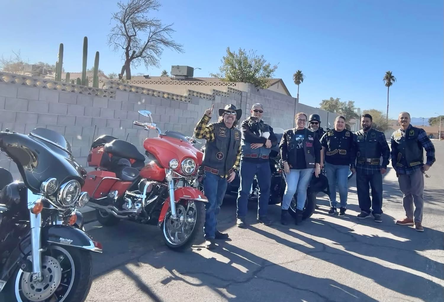Riders Out of Darkness parade